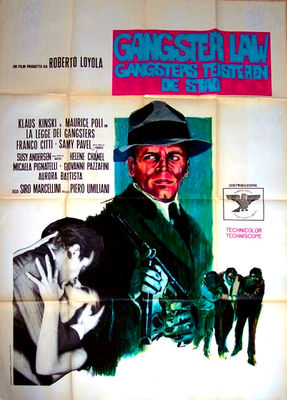 La legge dei gangsters poster