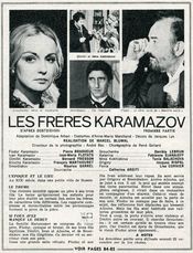 Poster Les frères Karamazov