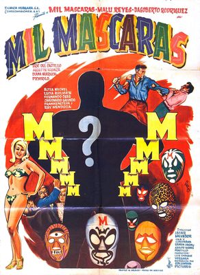 Mil máscaras poster