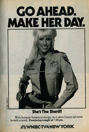 Poster She's the Sheriff