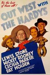 Poster Out West with the Hardys