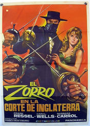 Poster Zorro alla corte d'Inghilterra