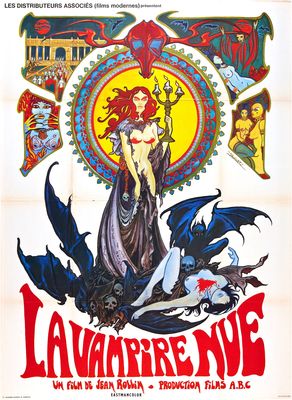 La vampire nue poster