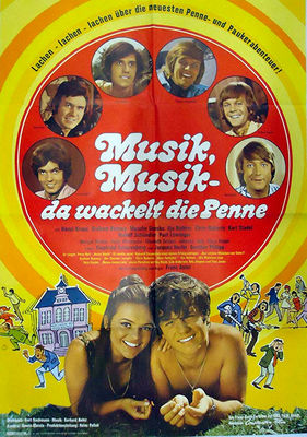 Musik, Musik - da wackelt die Penne poster