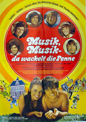 Poster Musik, Musik - da wackelt die Penne