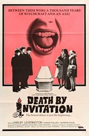 Poster Death by Invitation