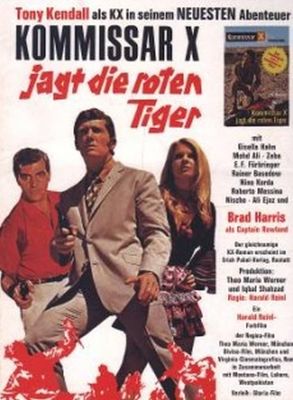 Kommissar X jagt die roten Tiger poster