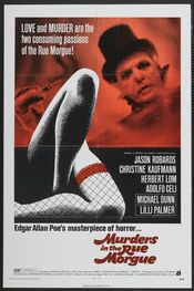 Poster Murders in the Rue Morgue