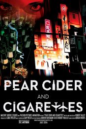 Poster Pear Cider and Cigarettes