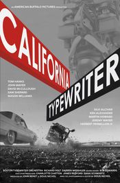 Poster California Typewriter