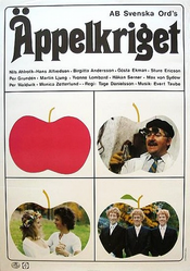 Poster Äppelkriget
