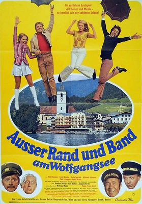 Außer Rand und Band am Wolfgangsee poster