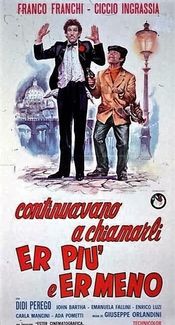 Poster Continuavano a chiamarli... er più e er meno