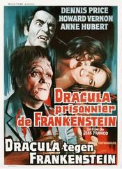 Poster Drácula contra Frankenstein