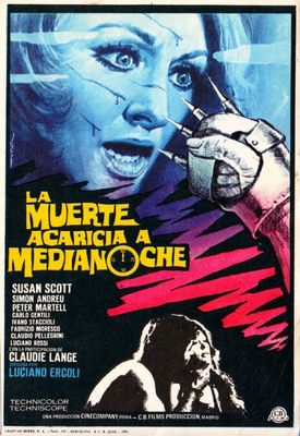 La morte accarezza a mezzanotte poster