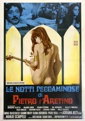 Poster Le notti peccaminose di Pietro l'Aretino