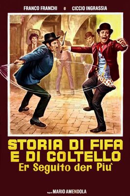 Storia di fifa e di coltello - Er seguito d'er più poster