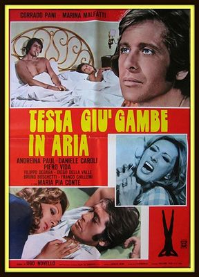 Testa in giù, gambe in aria poster