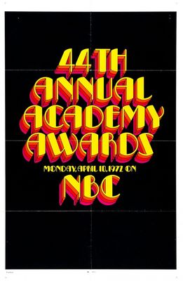 The 44th Annual Academy Awards poster