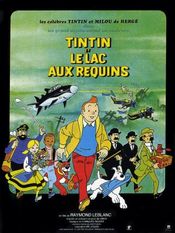 Poster Tintin et le lac aux requins