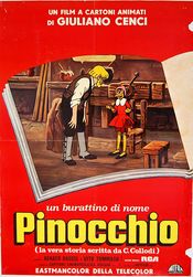 Poster Un burattino di nome Pinocchio