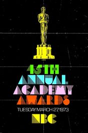 Poster The 45th Annual Academy Awards