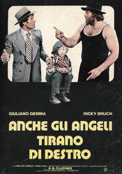 Poster Anche gli angeli tirano di destro