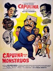 Poster Capulina contra los monstruos