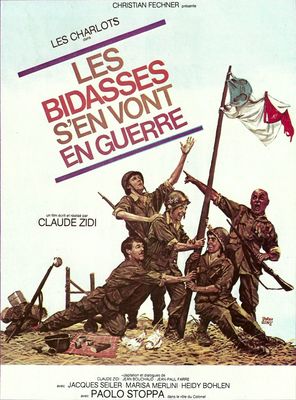 Les bidasses s'en vont en guerre poster