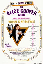 Poster Alice Cooper: Welcome to My Nightmare