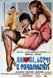 Poster Amori, letti e tradimenti