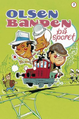 Olsen-banden på sporet poster