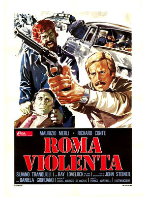 Roma violenta poster