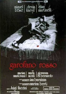 Garofano rosso poster