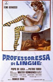 Poster La professoressa di lingue