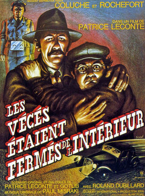 Les vécés étaient fermés de l'interieur poster