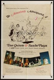 Poster The Amorous Adventures of Don Quixote and Sancho Panza