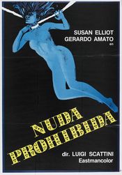 Poster Blue Nude