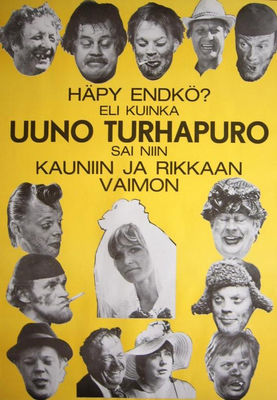 Häpy endkö? Eli kuinka Uuno Turhapuro sai niin kauniin ja rikkaan vaimon poster