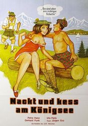 Poster Nackt und keß am Königssee