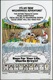 Poster Race for Your Life, Charlie Brown