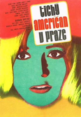 Tichý American v Praze poster