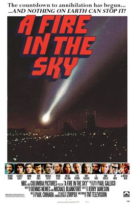 A Fire in the Sky poster