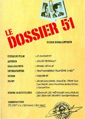 Poster Le dossier 51