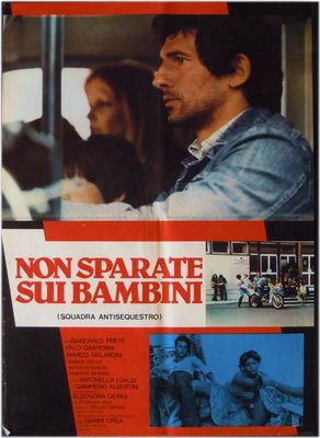 Non sparate sui bambini poster