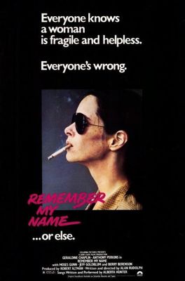 Remember My Name poster