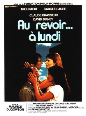 Au revoir à lundi poster