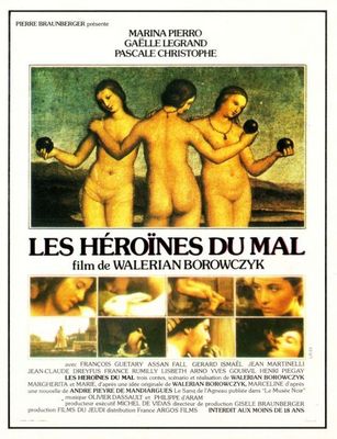 Les héroïnes du mal poster