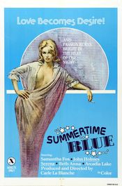 Poster Summertime Blue