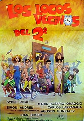 Los locos vecinos del 2º poster